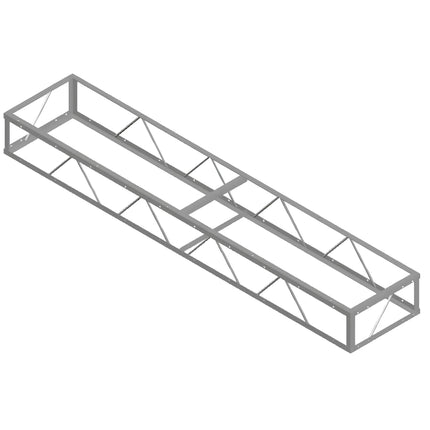Galvanized Steel Truss Dock Frame