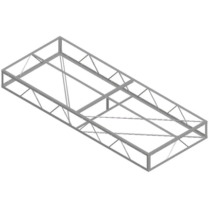 Galvanized Steel Truss Dock Frame