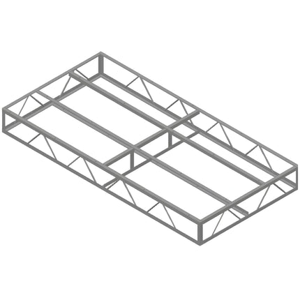 Galvanized Steel Truss Dock Frame